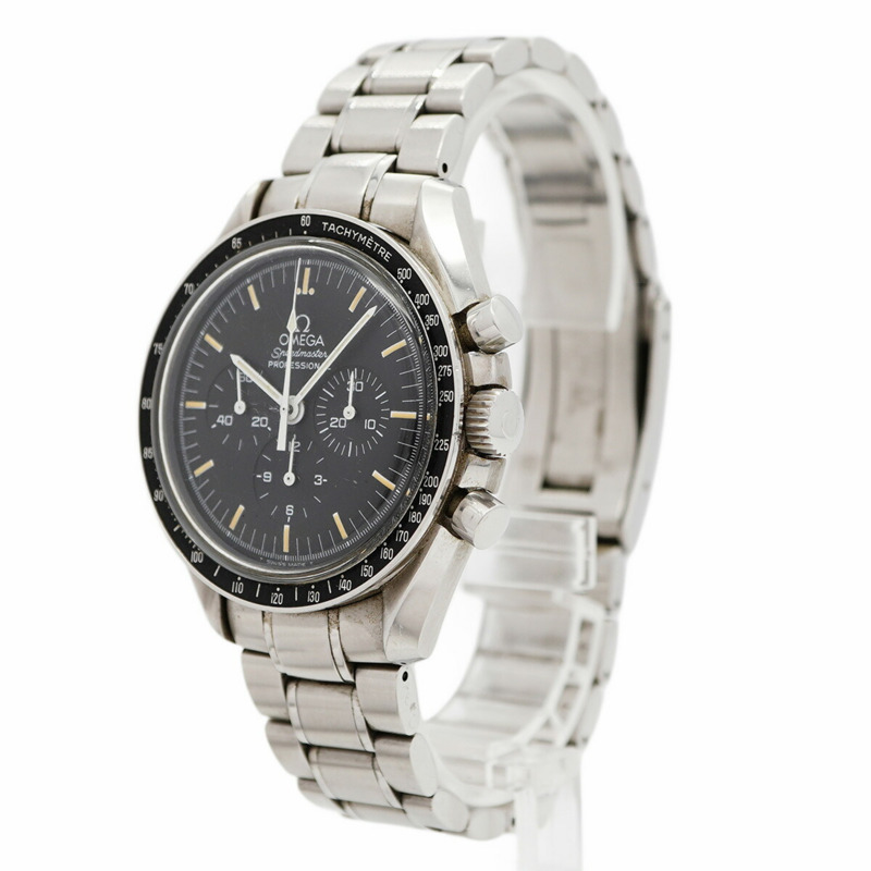 歐米茄超霸系列3570.50黑色錶盤男士腕錶-1