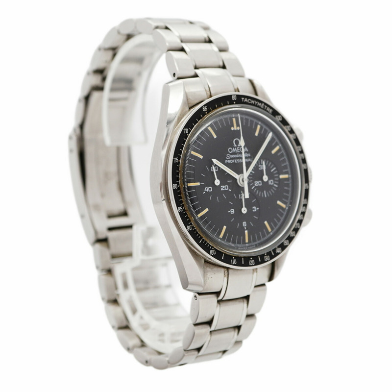 歐米茄超霸系列3570.50黑色錶盤男士腕錶-2