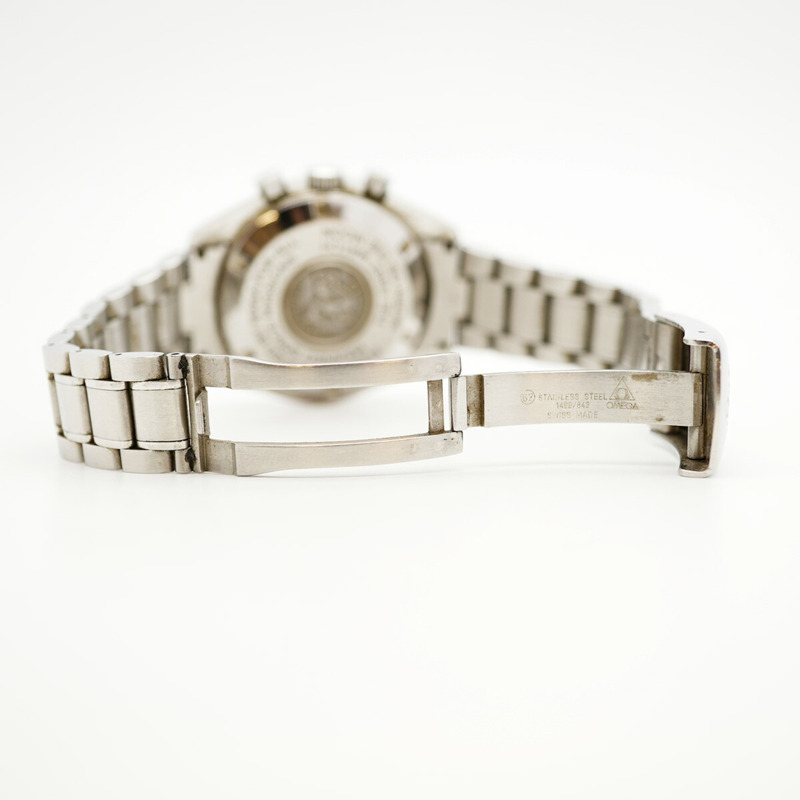 歐米茄超霸系列3570.50黑色錶盤男士腕錶-3