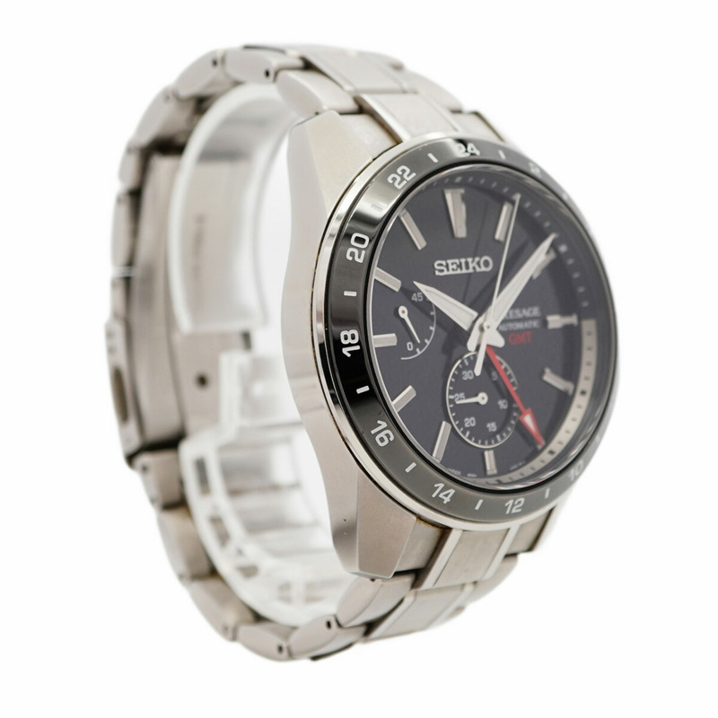 精工 Presage 6R64-00C0 黑色錶盤男士腕錶-2