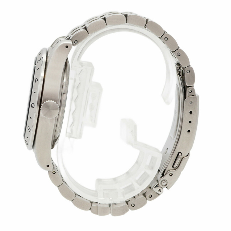 精工5號運動系列4R34-00C0 SBSC011黑色錶盤男士腕錶-8