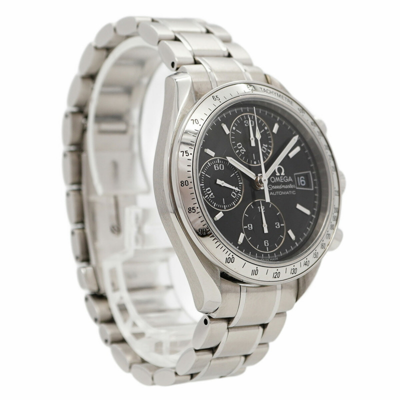 歐米茄超霸系列3513.50黑色錶盤男士腕錶-3