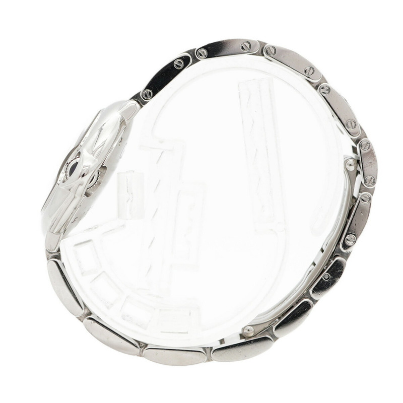 卡地亞 Ballon Bleu W69010Z4 銀色錶盤小姐腕錶-8