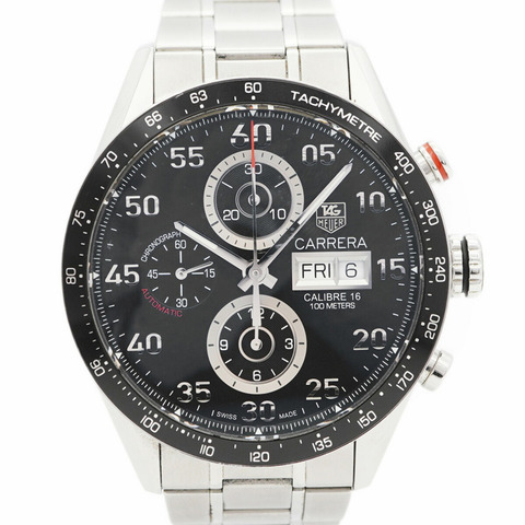 TAG Heuer Carrera CV2A10 黑色錶盤男士腕錶