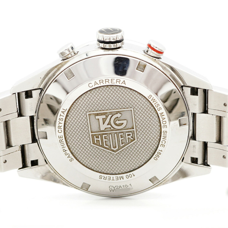 TAG Heuer Carrera CV2A10 黑色錶盤男士腕錶-4