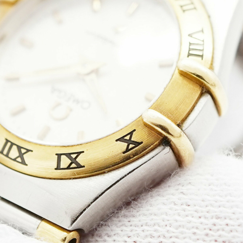 歐米茄星座系列 1362.30 象牙色錶盤女士腕錶-6