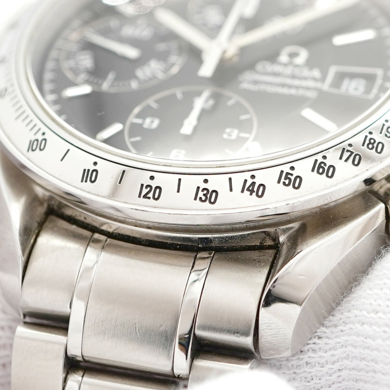 歐米茄超霸系列3513.50黑色錶盤男士腕錶-6