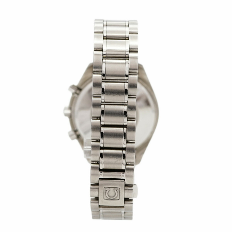 歐米茄超霸系列3513.50黑色錶盤男士腕錶-7