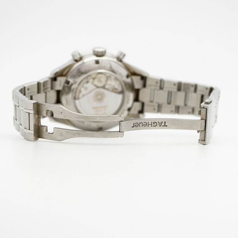 TAG Heuer Carrera CV2014 黑色錶盤男士腕錶-3