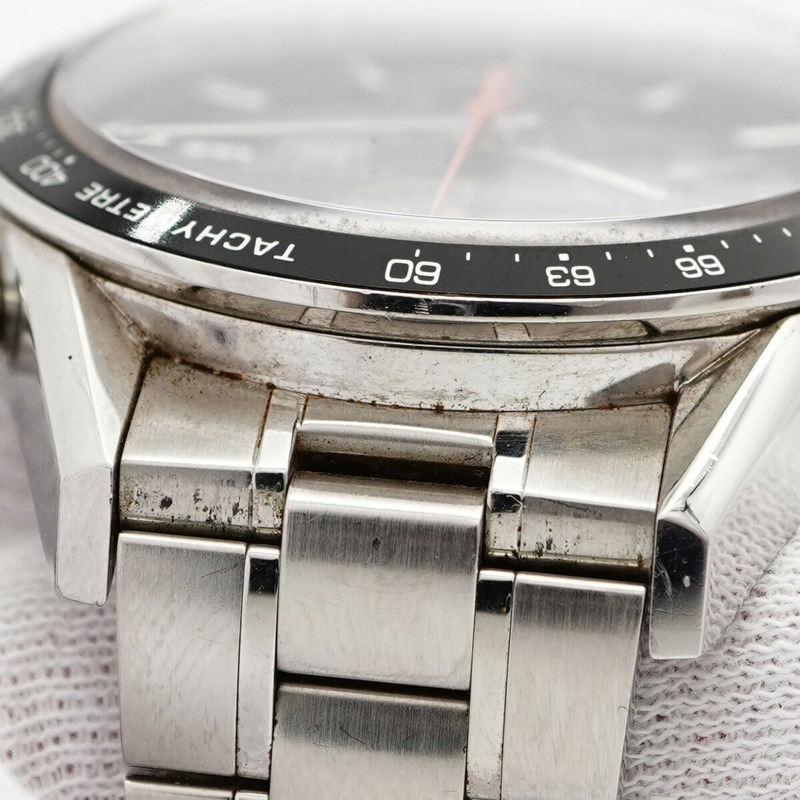 TAG Heuer Carrera CV2014 黑色錶盤男士腕錶-6