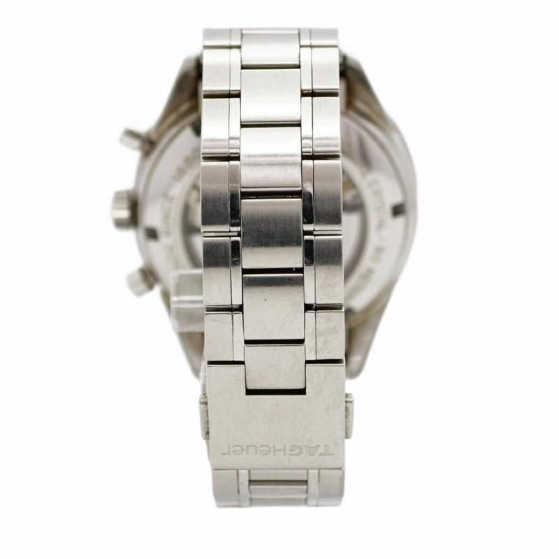 TAG Heuer Carrera CV2014 黑色錶盤男士腕錶-7