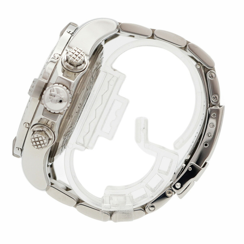 百年靈超級復仇者 II A13371 黑色錶盤男士腕錶-9