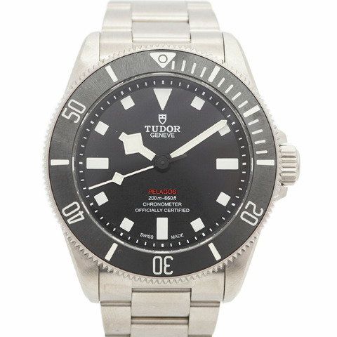帝舵 Pelagos 39 25407N 黑色錶盤男士腕錶