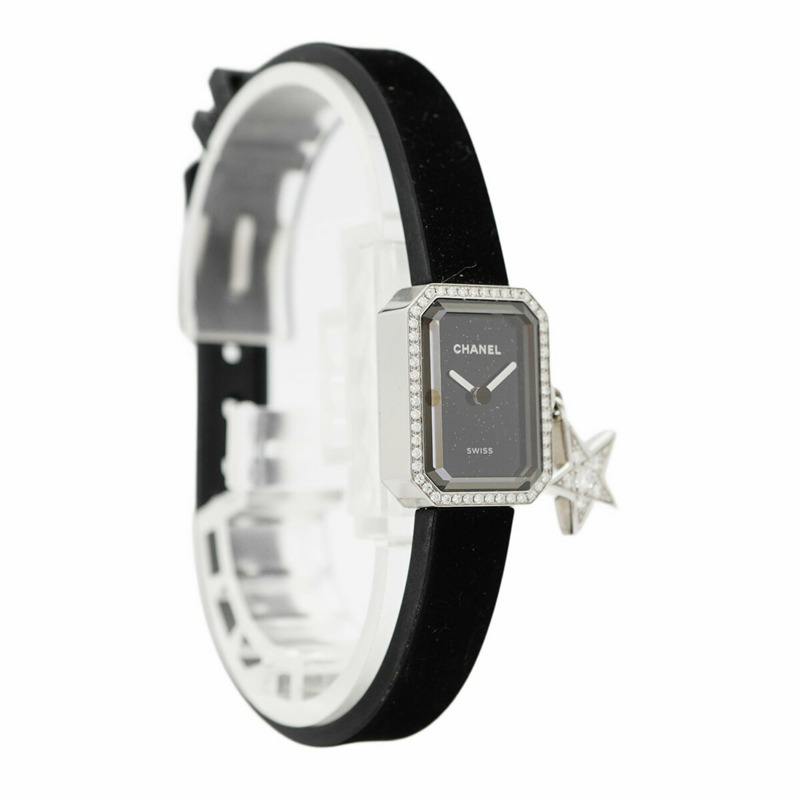 香奈兒 Premiere Lucky Star H7943 黑色錶盤小姐腕錶-3