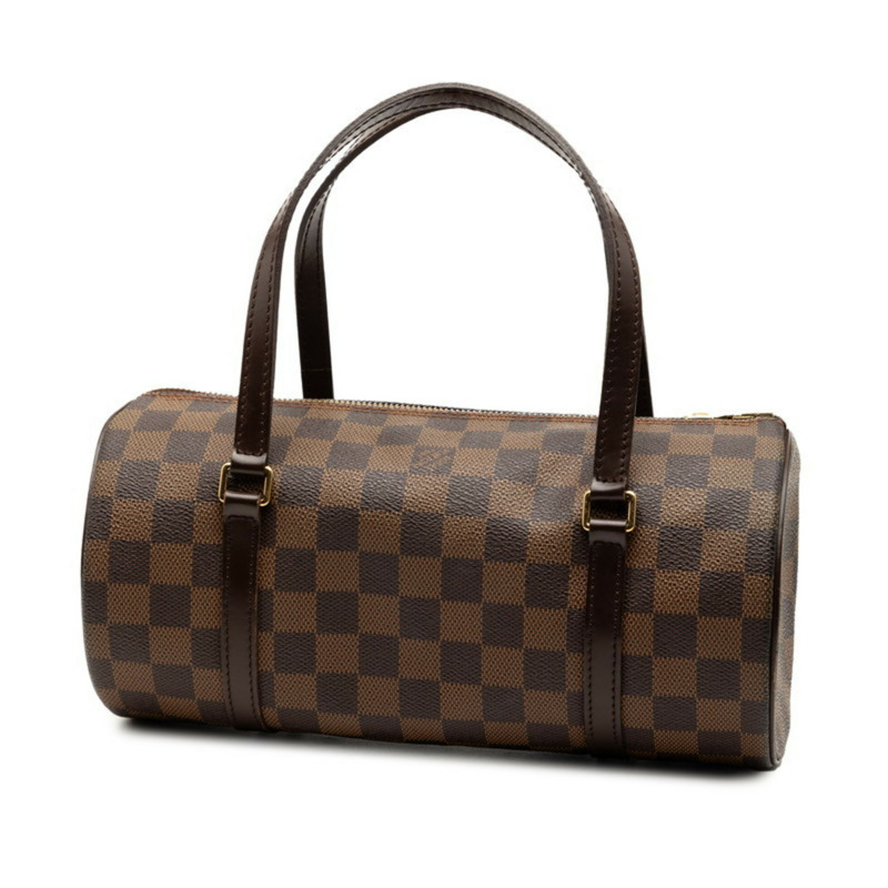 路易威登 Damier Papillon 26 手提包 N51304 棕色皮革 女士 LOUIS VUITTON-1