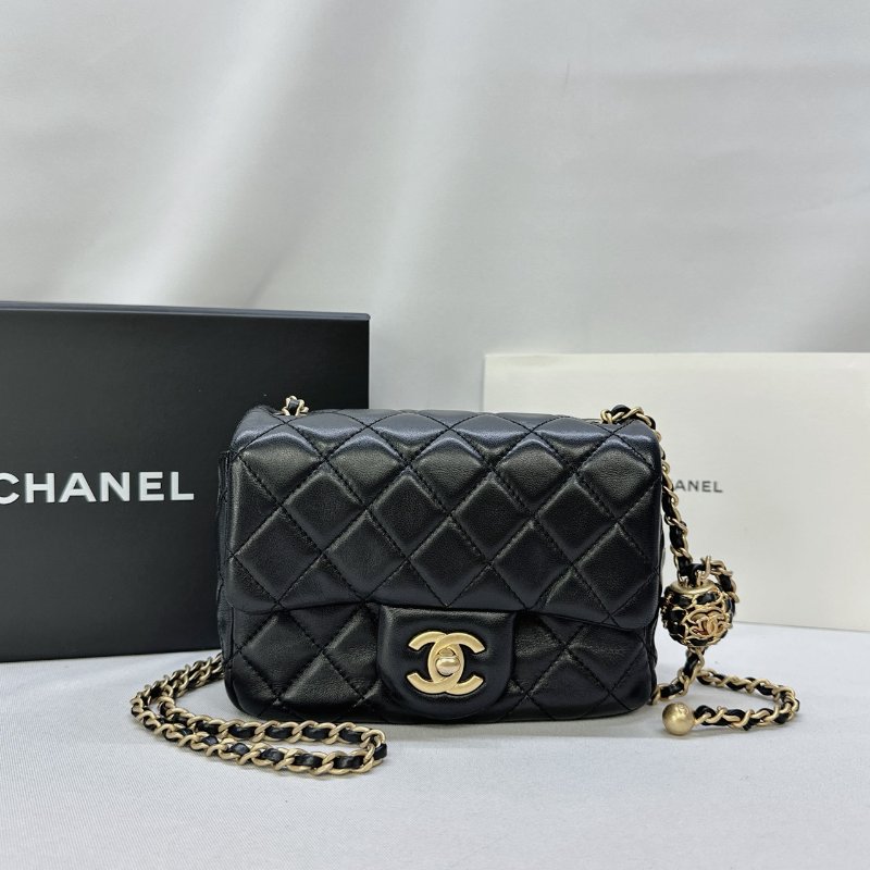 CHANEL 核桃金球方胖-0