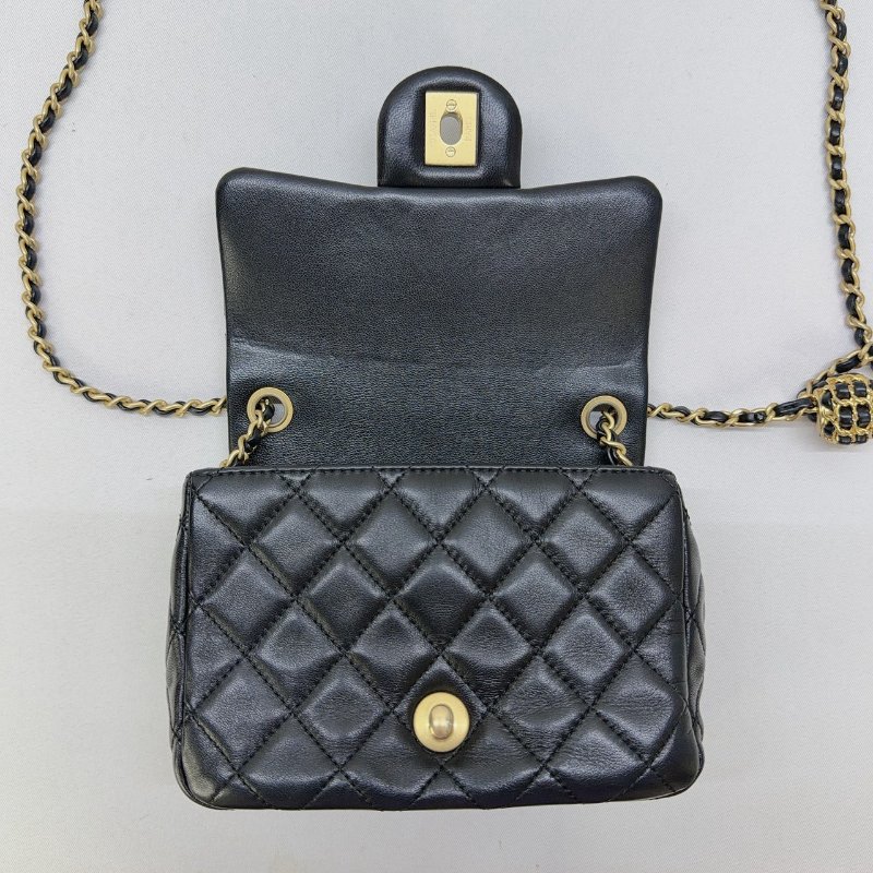 CHANEL 核桃金球方胖-6