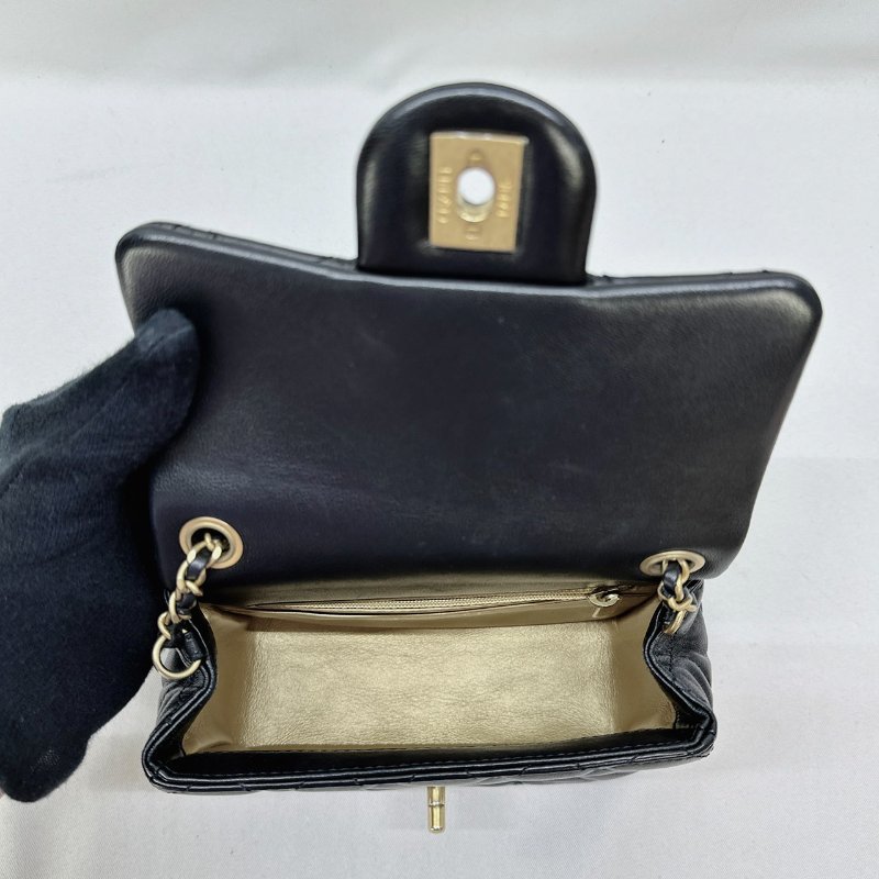 CHANEL 核桃金球方胖-7