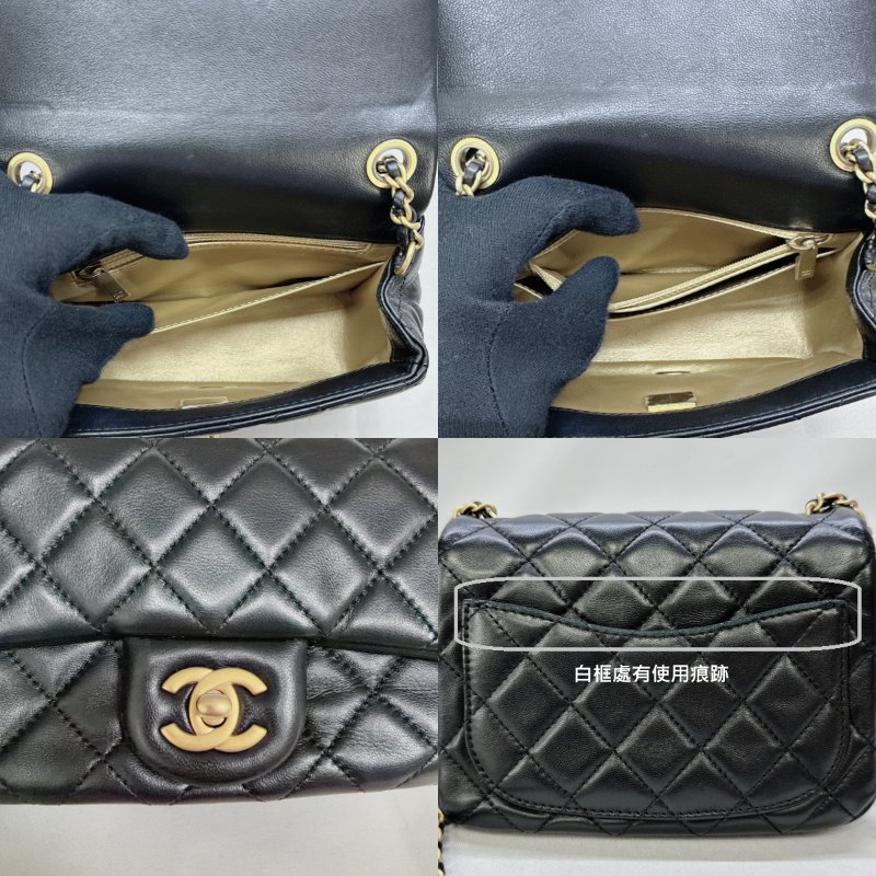 CHANEL 核桃金球方胖-8