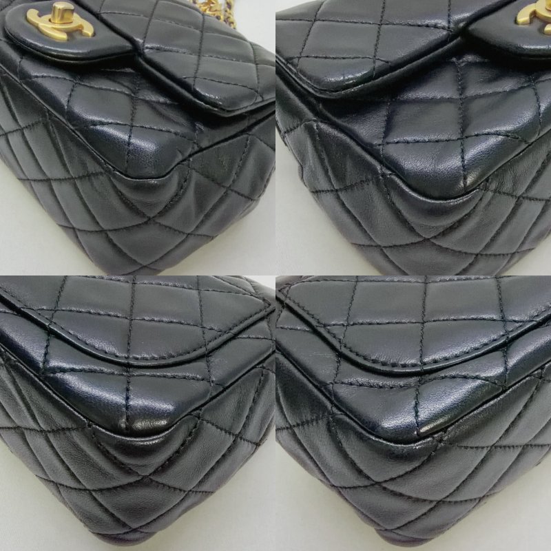 CHANEL 核桃金球方胖-11