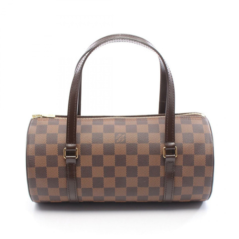 路易威登 Papillon 26 手提包 N51304 Damier Ebene 帆布皮革 二手 LV