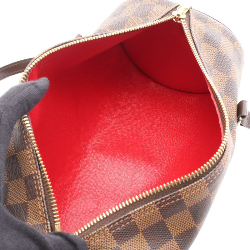 路易威登 Papillon 26 手提包 N51304 Damier Ebene 帆布皮革 二手 LV-2