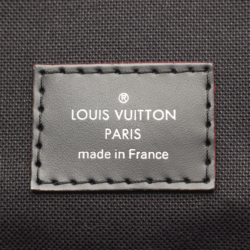 路易威登 Christopher PM 雙肩包 N41575 Damier 石墨紅 二手-3