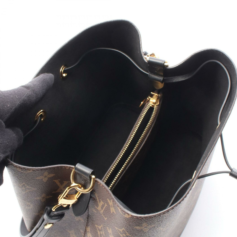 路易威登 Neonoe 單肩斜背包 M44020 Monogram 帆布黑二手 LV-2