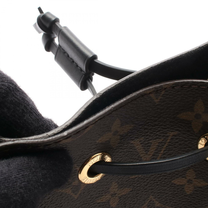 路易威登 Neonoe 單肩斜背包 M44020 Monogram 帆布黑二手 LV-5