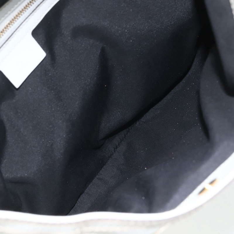 【日本直送】GUCCI Interlocking Web Sherry Line 手提包 塗層帆布 白色 162740 正品 159778-10