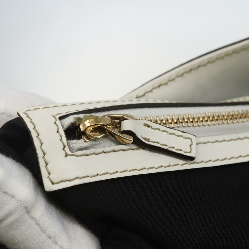 【日本直送】GUCCI Interlocking Web Sherry Line 手提包 塗層帆布 白色 162740 正品 159778-17