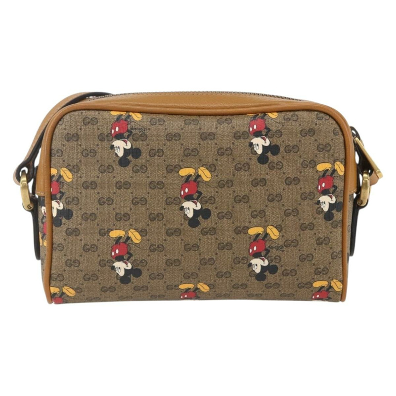 【日本直送】GUCCI Micro GG Supreme Disney 聯名手提包 PVC 米色 602536 正品 157283SAM-1