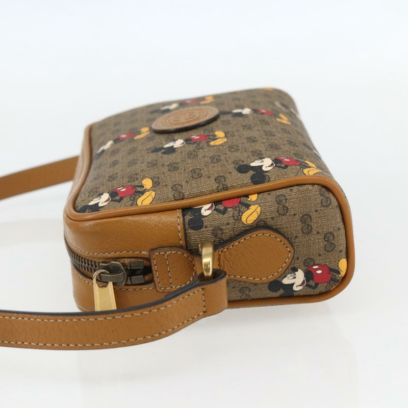 【日本直送】GUCCI Micro GG Supreme Disney 聯名手提包 PVC 米色 602536 正品 157283SAM-2