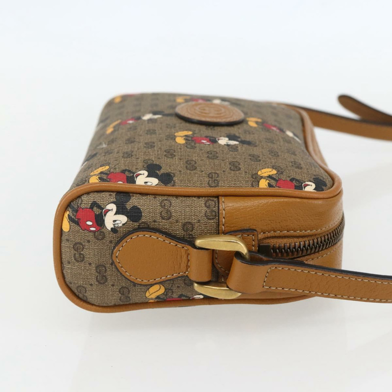 【日本直送】GUCCI Micro GG Supreme Disney 聯名手提包 PVC 米色 602536 正品 157283SAM-3