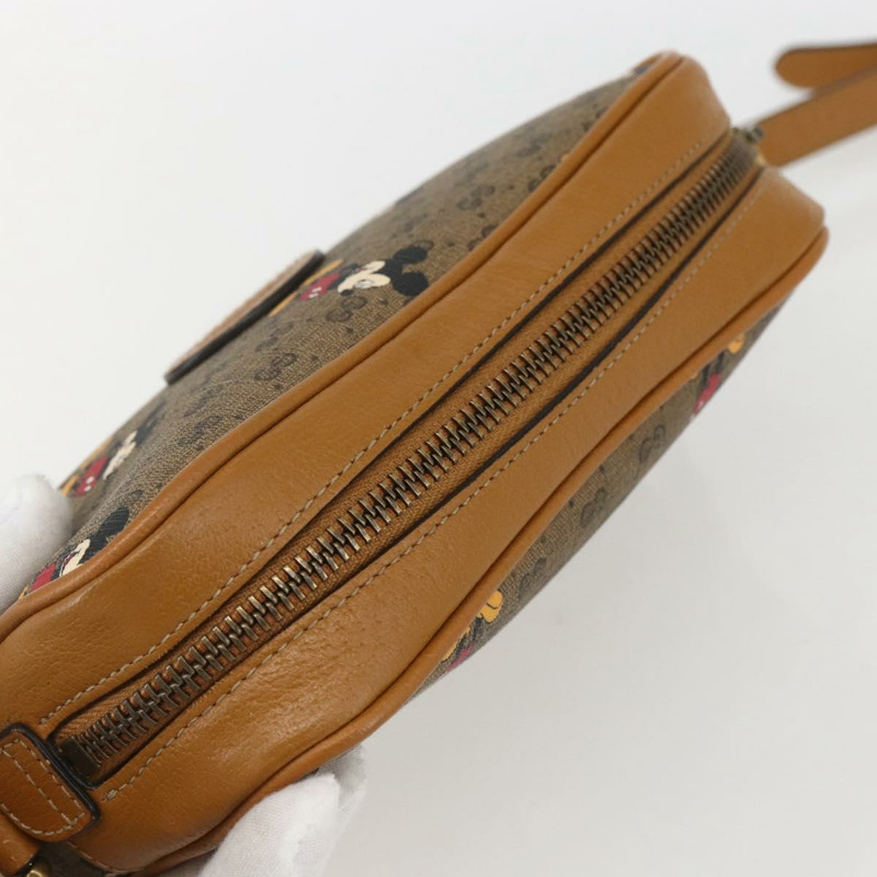 【日本直送】GUCCI Micro GG Supreme Disney 聯名手提包 PVC 米色 602536 正品 157283SAM-5