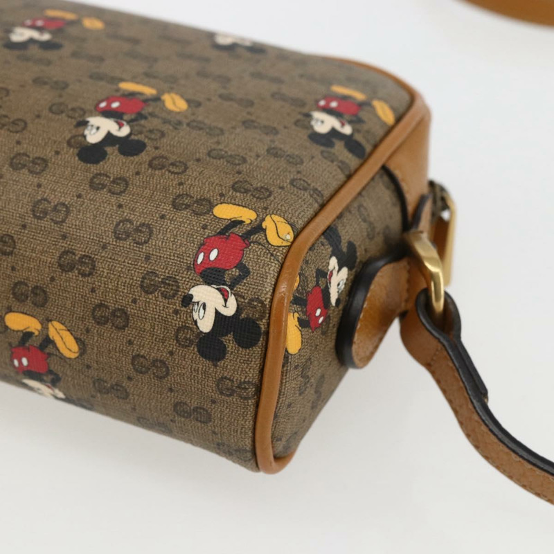 【日本直送】GUCCI Micro GG Supreme Disney 聯名手提包 PVC 米色 602536 正品 157283SAM-15