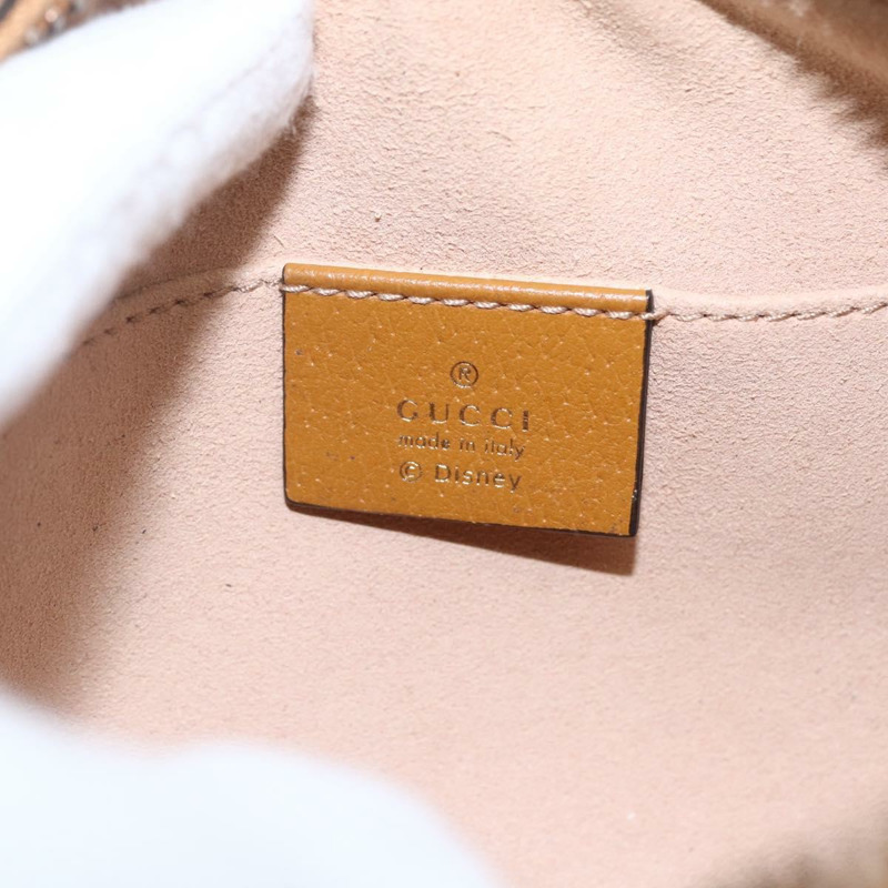 【日本直送】GUCCI Micro GG Supreme Disney 聯名手提包 PVC 米色 602536 正品 157283SAM-18