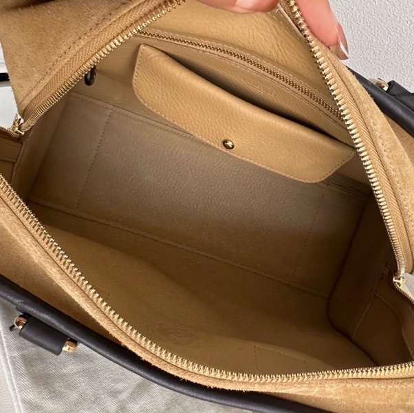 Loewe 麂皮亞馬遜手提包 尺寸約29*17-7