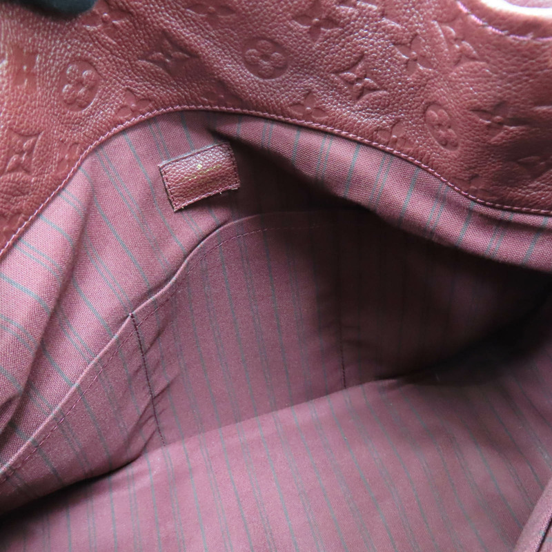 紅色 原花壓紋 Empreinte牛皮 Artsy MM 肩背包【LOUIS VUITTON LV 路易威登】 M94047-5