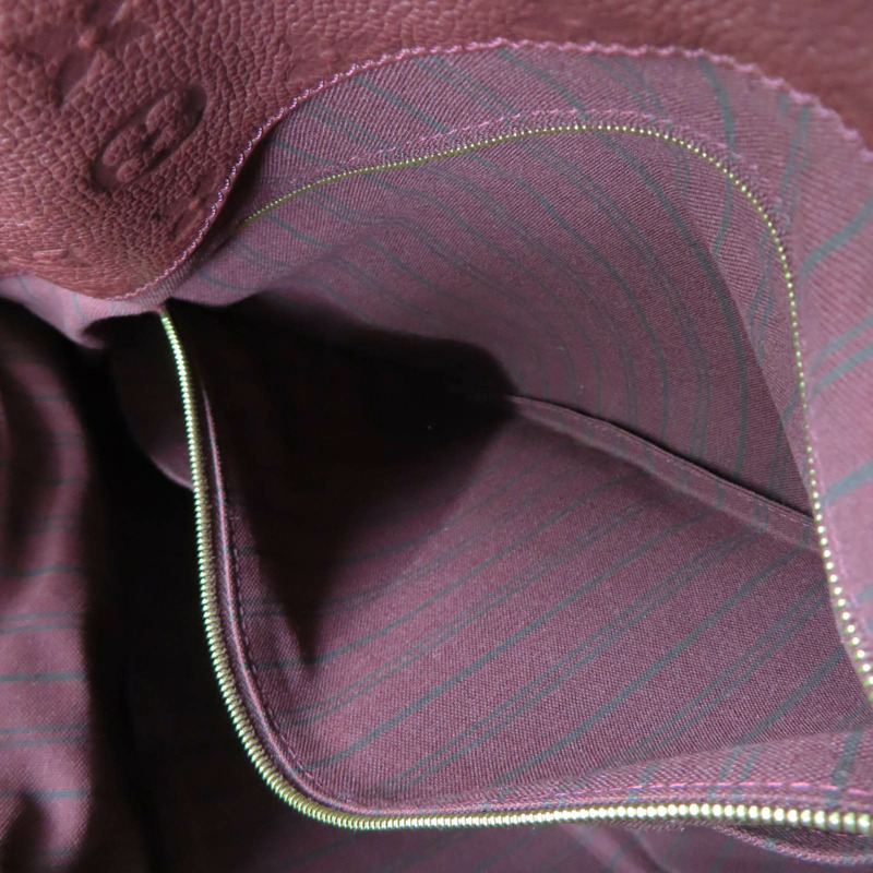 紅色 原花壓紋 Empreinte牛皮 Artsy MM 肩背包【LOUIS VUITTON LV 路易威登】 M94047-6