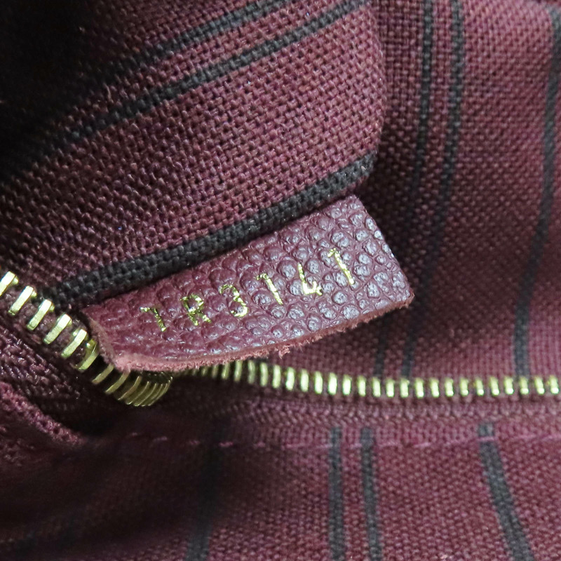 紅色 原花壓紋 Empreinte牛皮 Artsy MM 肩背包【LOUIS VUITTON LV 路易威登】 M94047-9