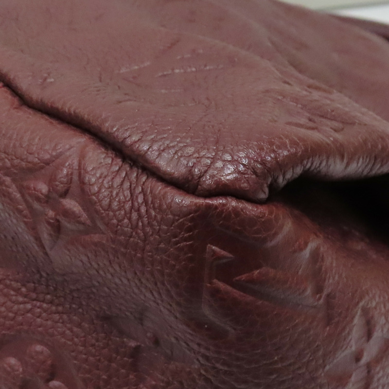 紅色 原花壓紋 Empreinte牛皮 Artsy MM 肩背包【LOUIS VUITTON LV 路易威登】 M94047-14