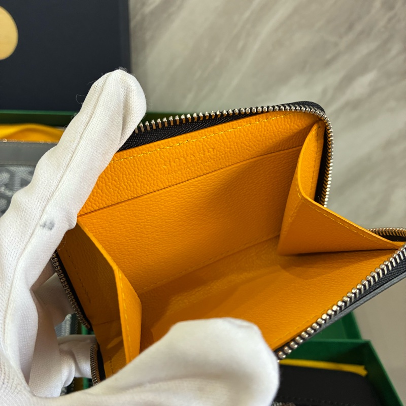 Goyard 單層 拉鏈 卡包 全新品-2