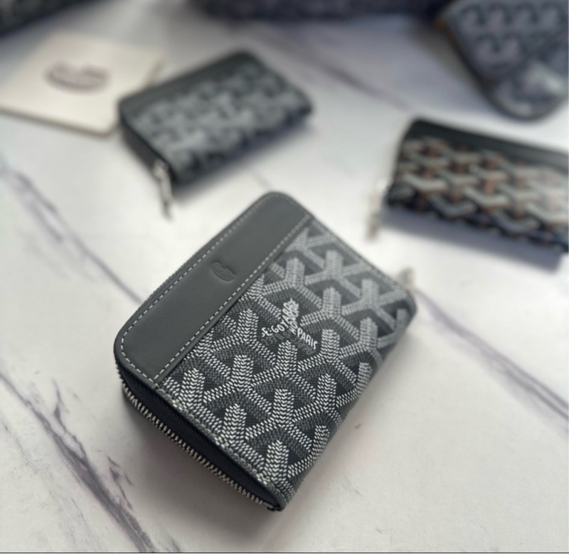 Goyard 雙層卡包 拉鏈短夾 全新品-0