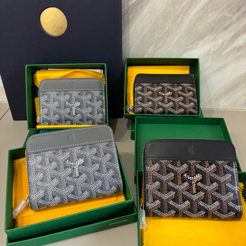 Goyard 雙層卡包 拉鏈短夾 全新品-3
