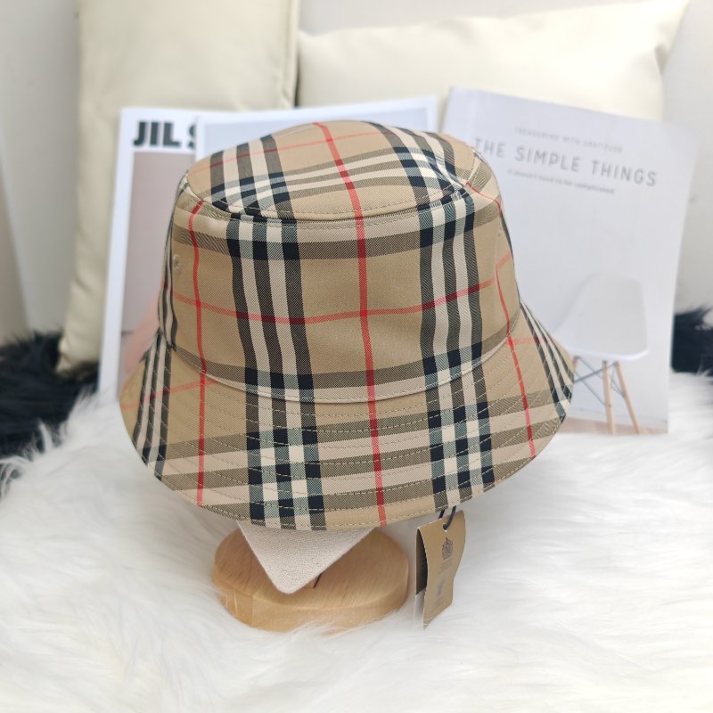 Burberry 經典格紋漁夫帽-0