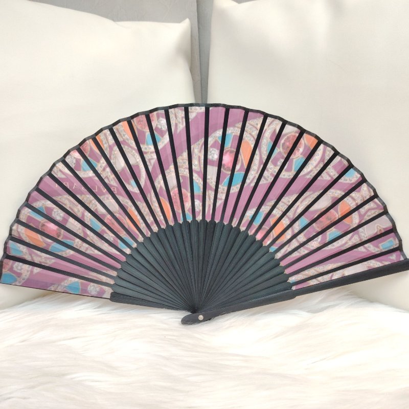 Bvlgari 寶格麗 珠寶圖折扇-1