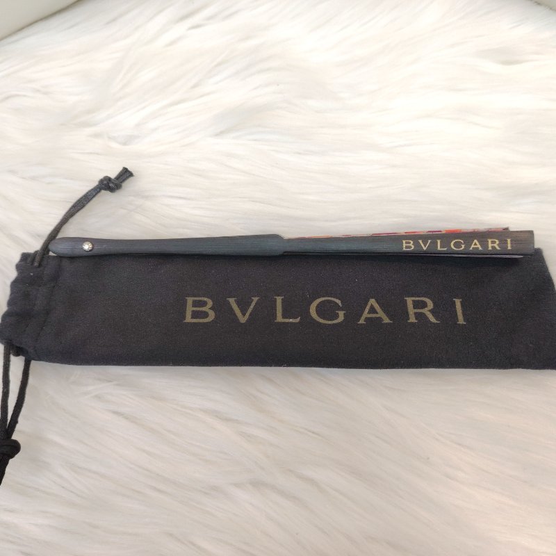 Bvlgari 寶格麗 珠寶圖折扇-3
