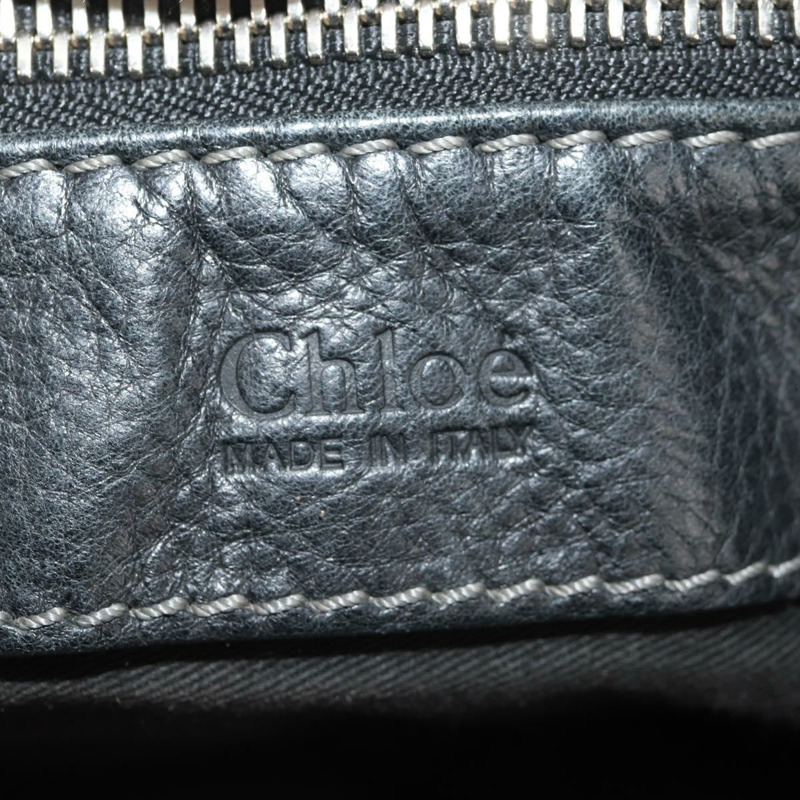 【日本直送】Chloe Paddington 單肩包，黑色皮革，金色銀色，正品，貨號 156875V-24