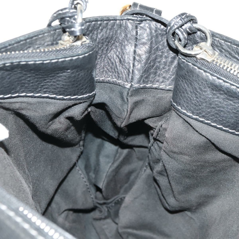 【日本直送】Chloe Paddington 單肩包，黑色皮革，金色銀色，正品，貨號 156875V-26